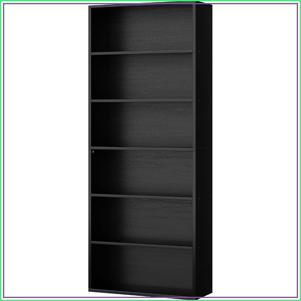 Storage & Organization - Rak Buku Terbuka 6 Tingkat, Tinggi