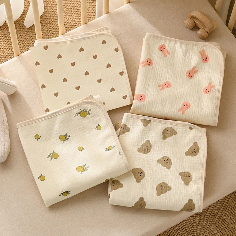 Waterproof Mattress Protector Breathable - Alas ganti bayi, dapat dipakai ulang,