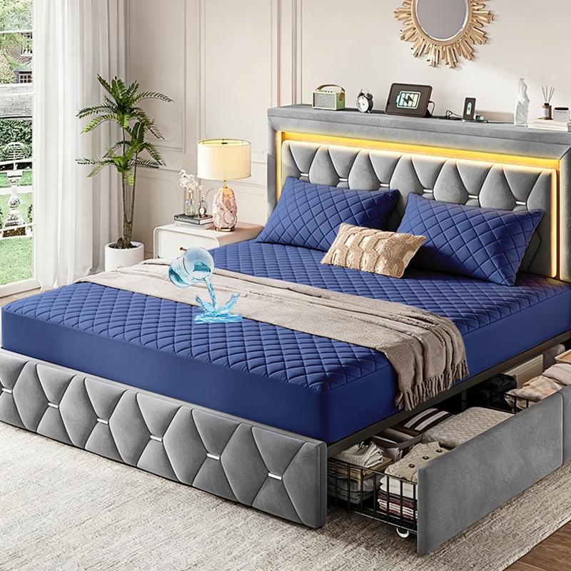 Waterproof Mattress Protector Breathable - Pelindung Kasur 100% Tahan Air, Penutup