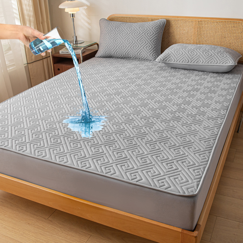 Waterproof Mattress Protector Breathable - 1Pc Sarung Kasur Anti Air Motif