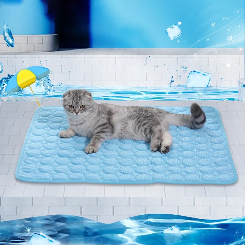 Cooling Blanket Hot Sleepers - Tikar es hewan peliharaan, tempat tidur