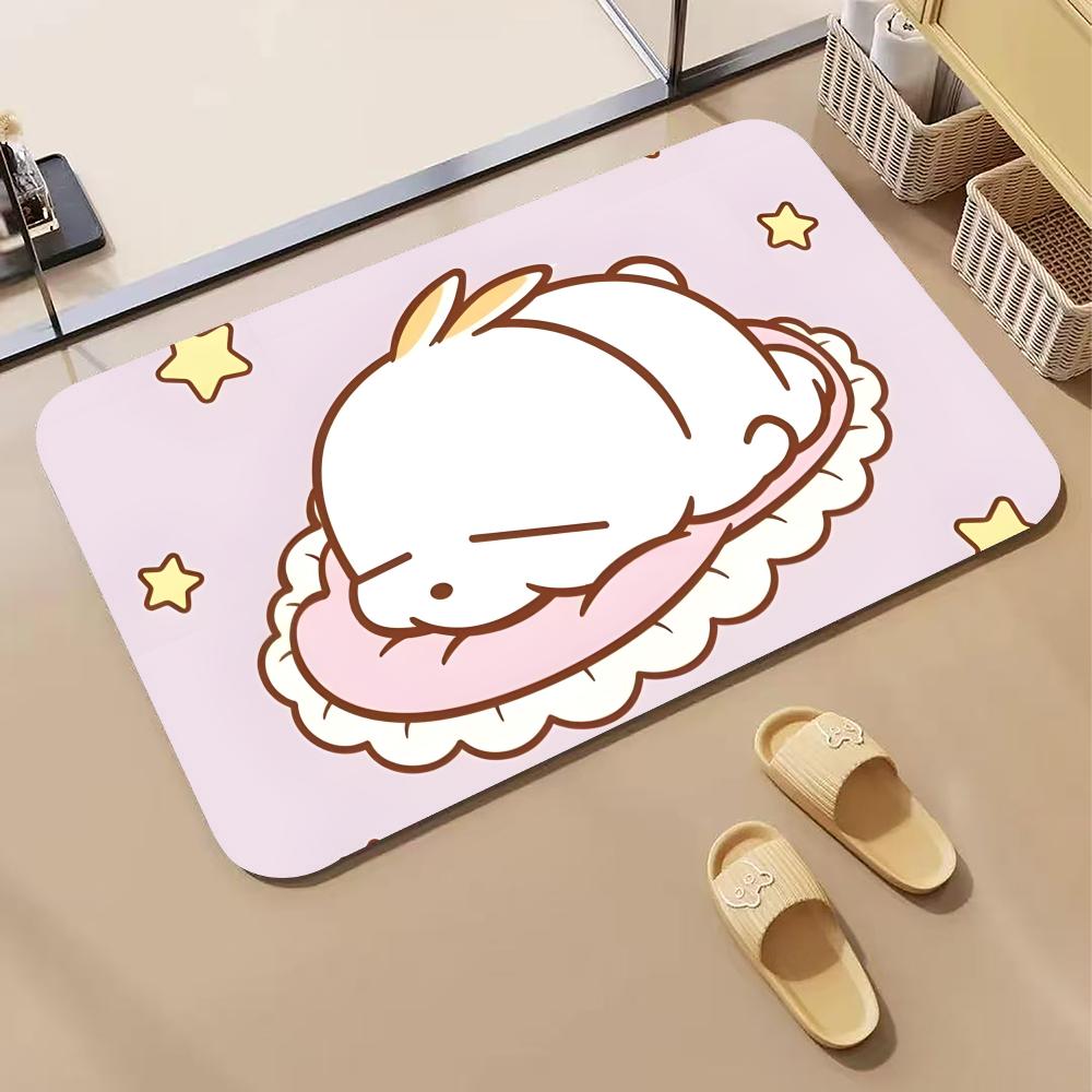 Quick Dry Diatomite Bath Mat - Kartun-M-MashiMaro Keset Lantai Diatomite, Keset Kamar