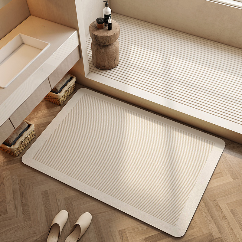 Quick Dry Diatomite Bath Mat - Keset Kamar Mandi Diatomite Super Serap