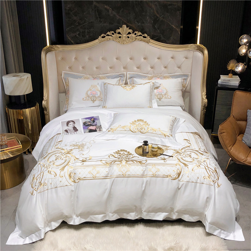 Fitted Bed Sheets Deep Pocket - Queen Set Seprai Ukuran King Super