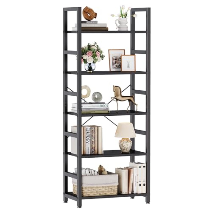 Storage & Organization - Rak Buku 5 Tingkat, Rak Buku