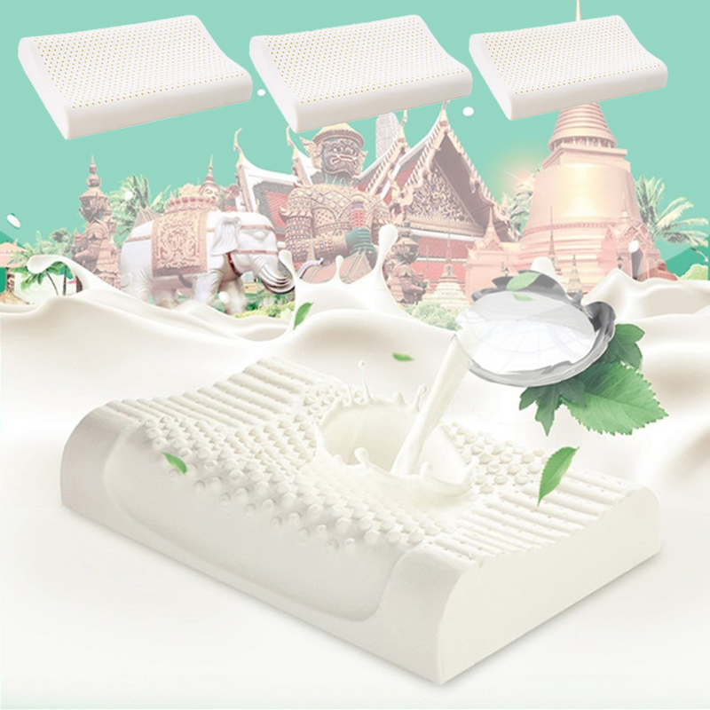 Memory Foam Orthopedic Pillow Neck Pain - Bantal Lateks Alami Thailand untuk Nyeri