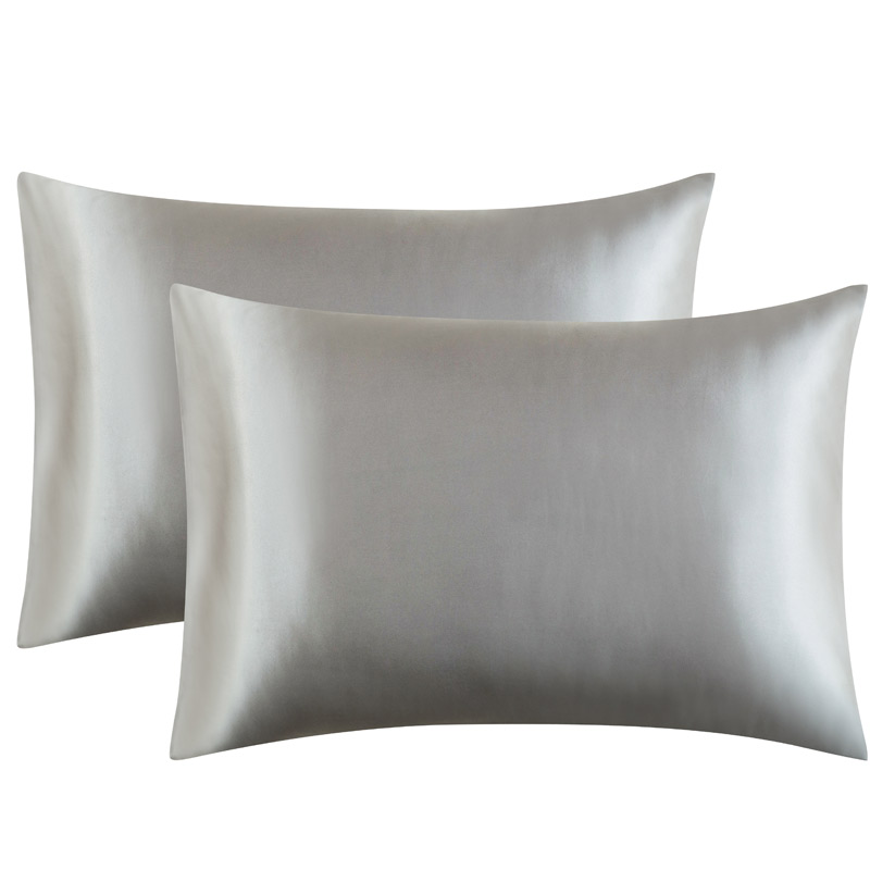 Satin Silk Pillowcase Hair Skin - Sarung Bantal Satin Warna Solid untuk