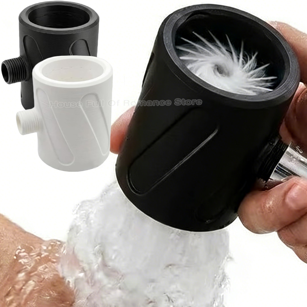 High Pressure Shower Head Handheld - Kepala Pancuran Semprotan Bundar Desain Baru