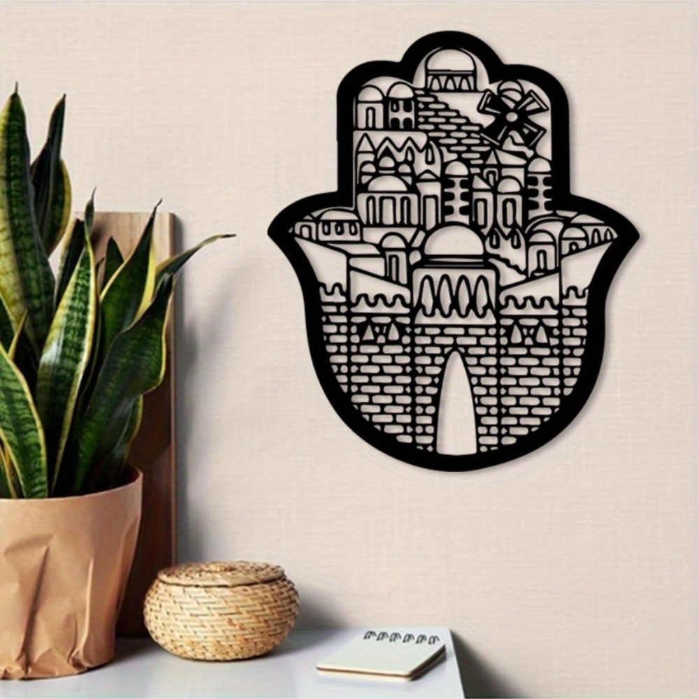 Home Decor - CIFBUY Seni Dinding Besi Arsitektur Islam