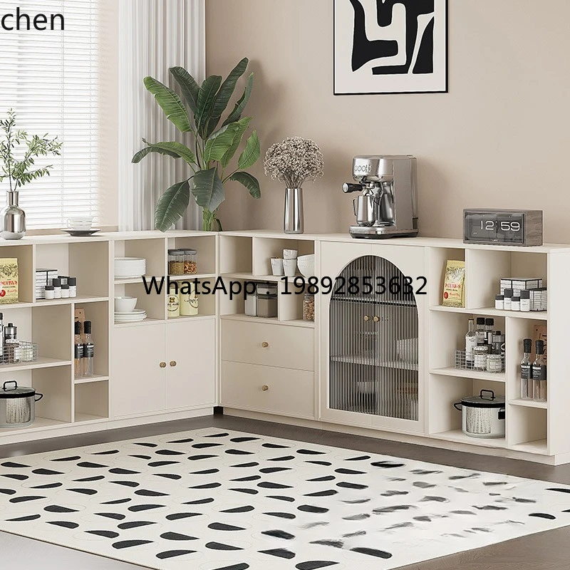 Kitchen - i7 Kombinasi Lemari Penyimpanan Dapur Krim