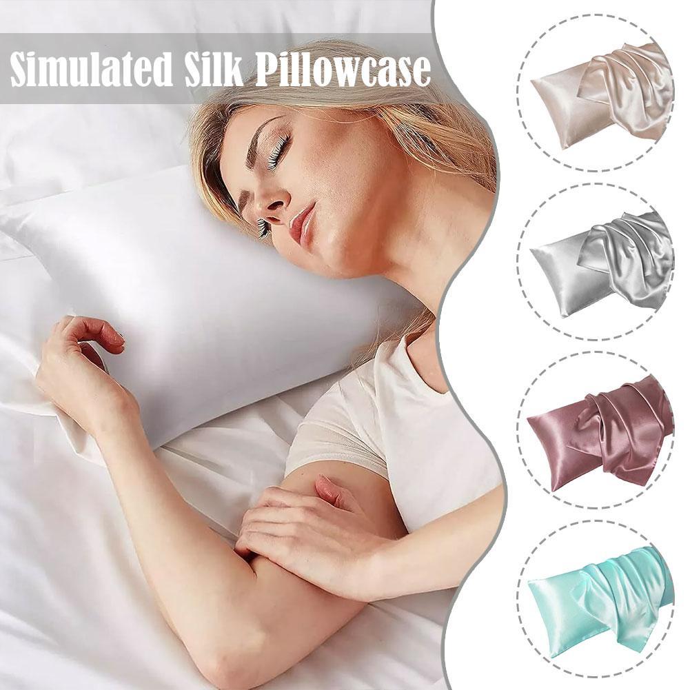 Satin Silk Pillowcase Hair Skin - Sarung Bantal Satin Mewah untuk Kulit