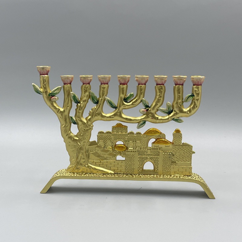 Lighting - Lilin Tempel Mewah Ringan Yerusalem, Menorah