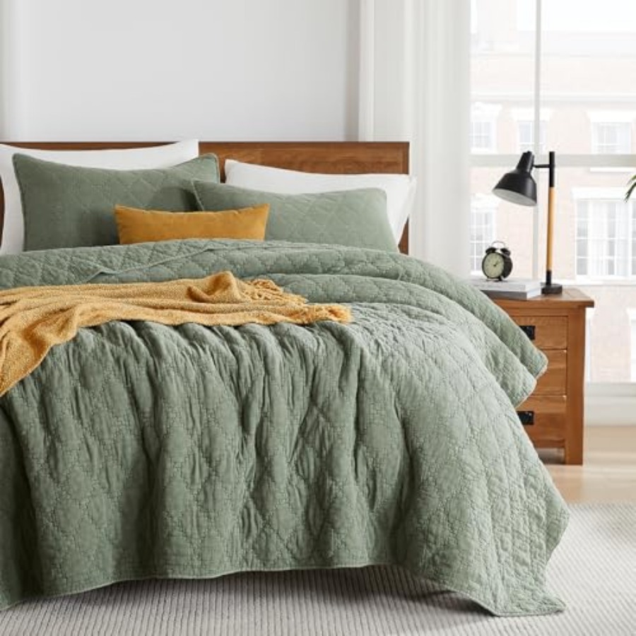 Muslin Cotton Bedspread - Set Sprei Ukuran Besar Bahan Muslin