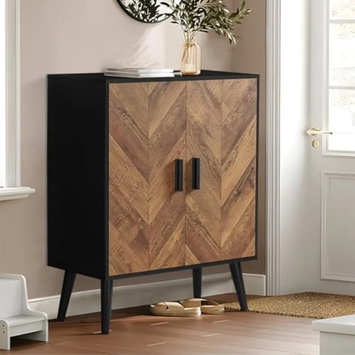 Storage & Organization - Unit Penyimpanan dengan Dua Rak yang