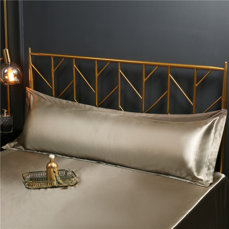 Satin Silk Pillowcase Hair Skin - Sarung Bantal Satin Sutra Imitasi 48x150cm,