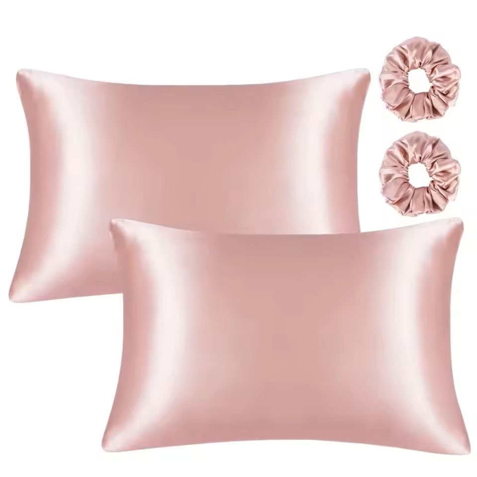 Satin Silk Pillowcase Hair Skin - Kuup 1 Buah Sarung Bantal Sarung