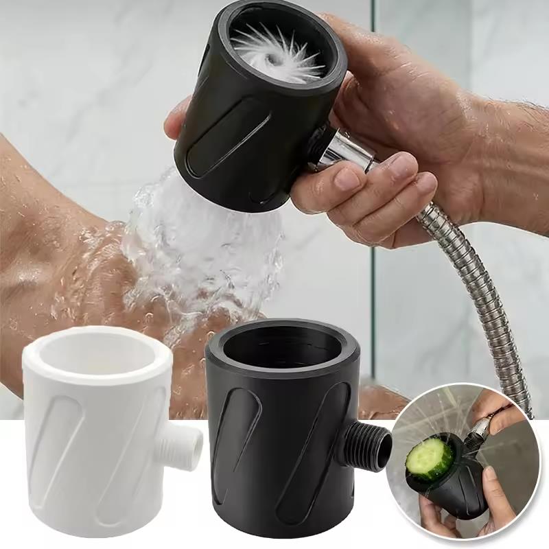 High Pressure Shower Head Handheld - Nosel Shower Pria, Penyemprot Pijat Pembersih