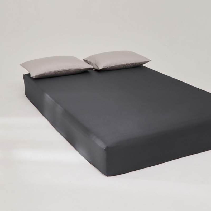 Fitted Bed Sheets Deep Pocket - 1 Buah Seprai Pendingin Musim Panas