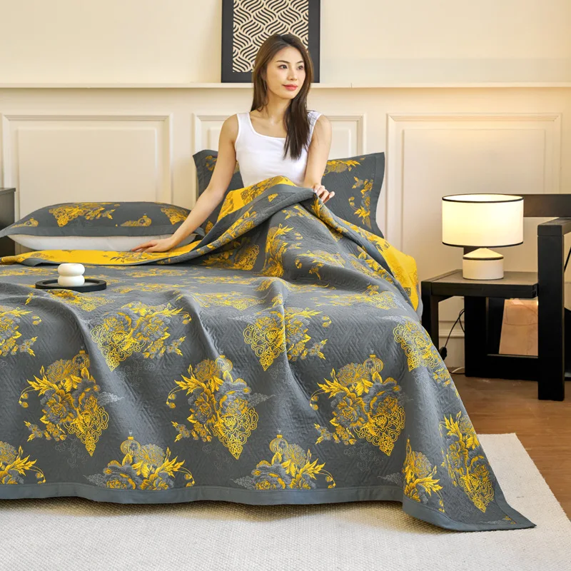 Muslin Cotton Bedspread - R - Selimut & Sarung Sofa