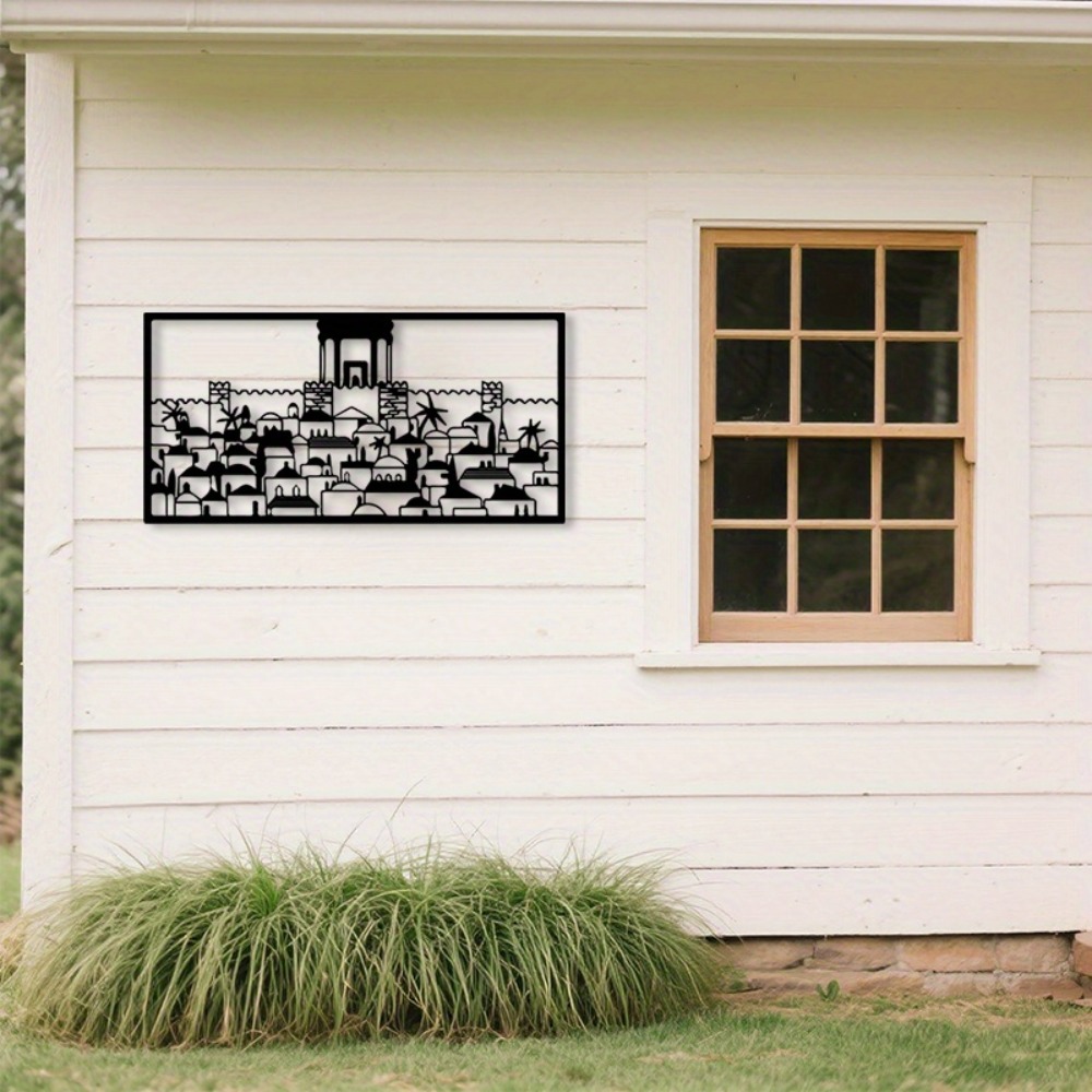 Home Decor - CIFBUY Seni Dinding Logam Patung Mural