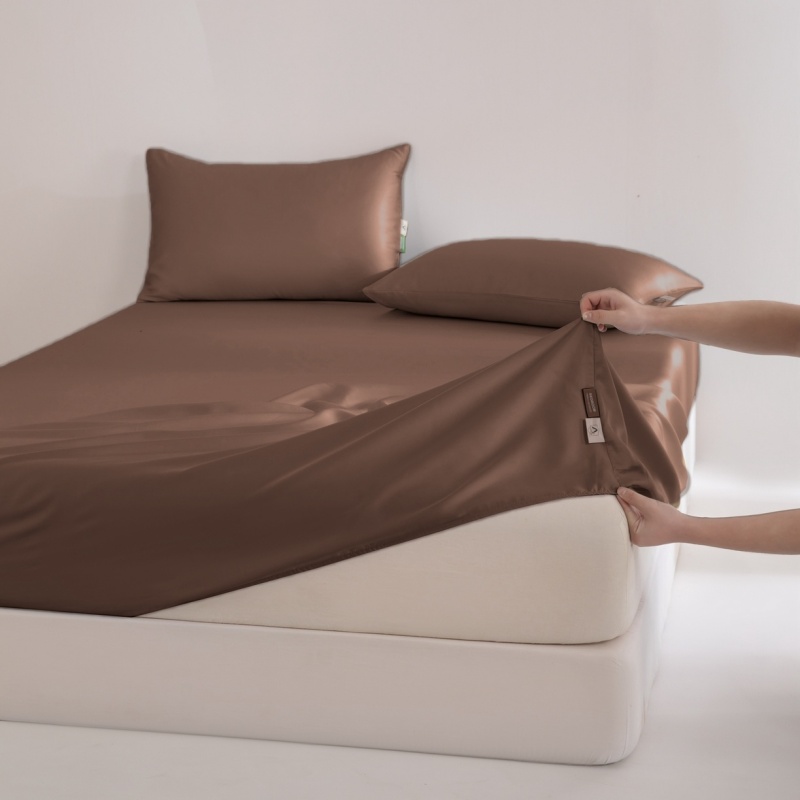 Sprei Fitted 100% Eucalyptus L - Fitted Bed Sheets Deep Pocket ulasan dan harga