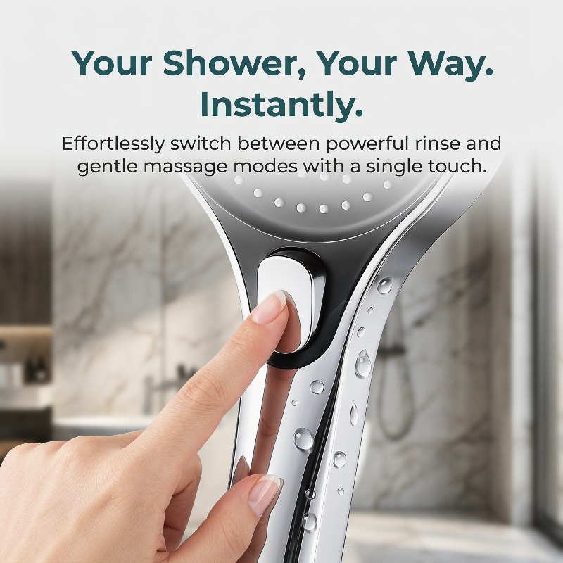 Set Shower Genggam Tekanan Tin - High Pressure Shower Head Handheld ulasan dan harga