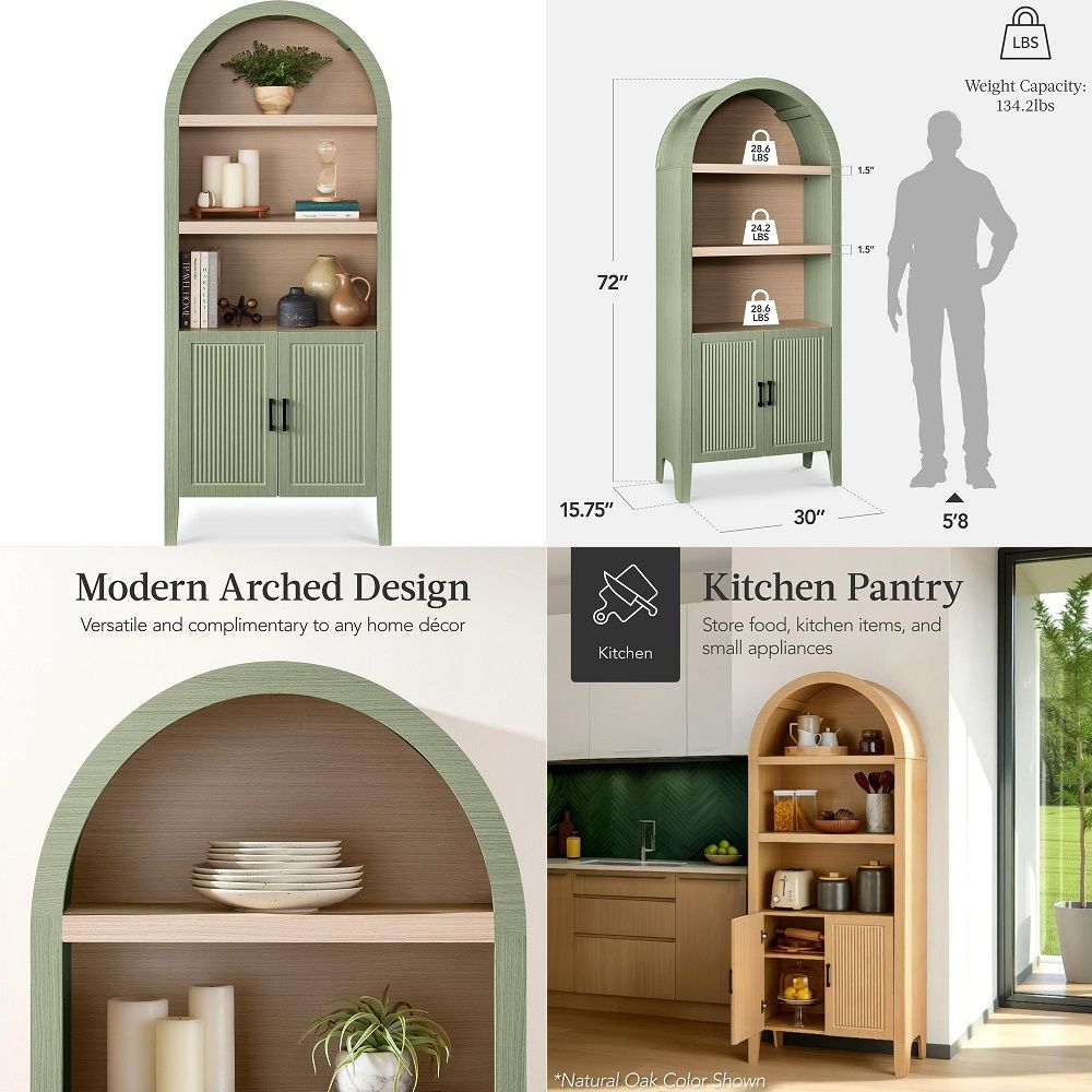 Lemari Dapur Tinggi 71 Inci Be - Storage & Organization ulasan dan harga