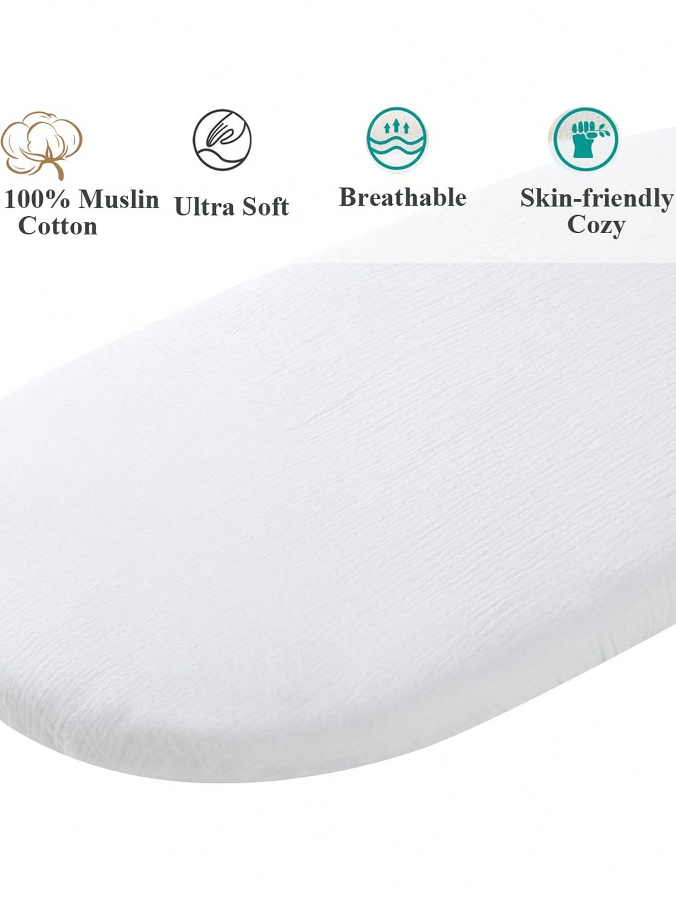 2 Paket Alas Ganti Popok Musli - Muslin Cotton Bedspread ulasan dan harga
