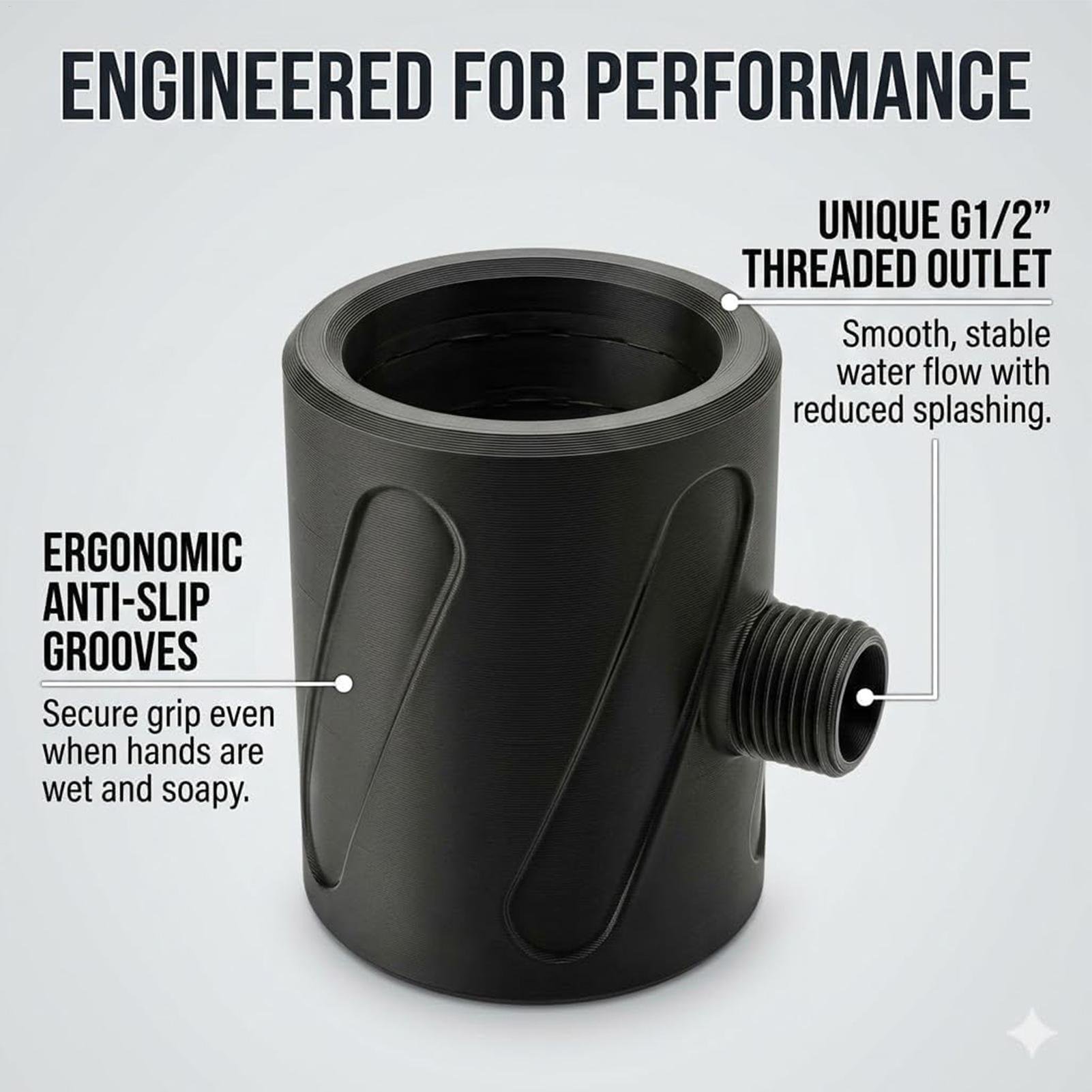 Pembersih Kepala Pancuran deng - High Pressure Shower Head Handheld ulasan dan harga