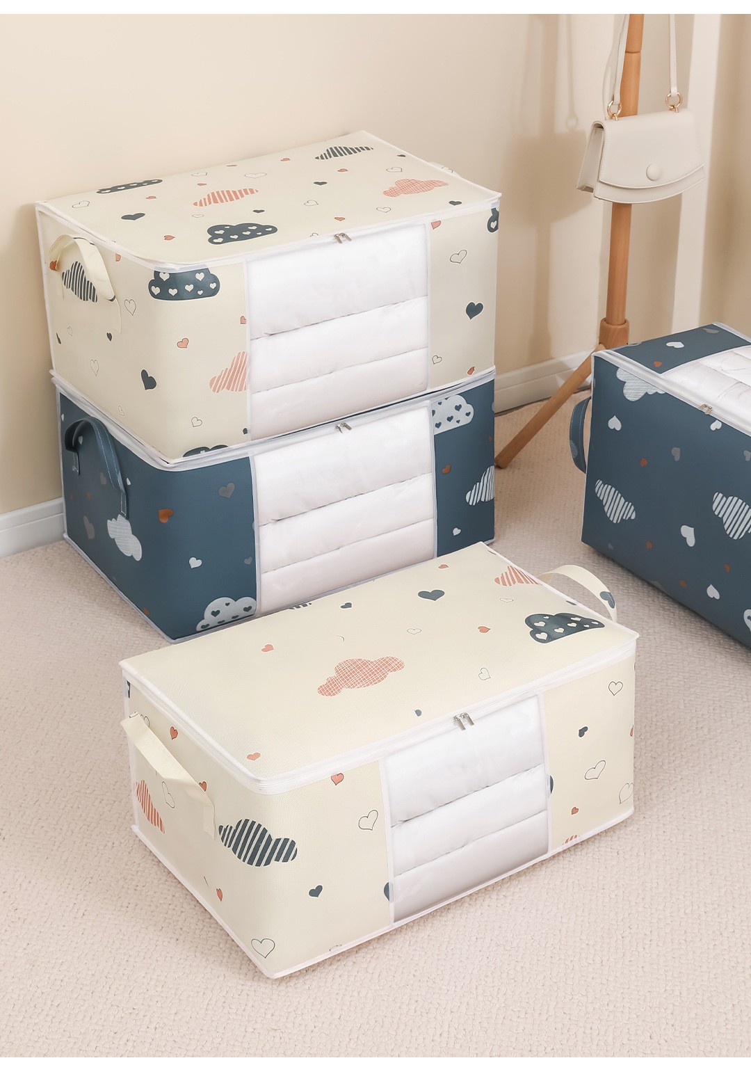 Tas Penyimpanan Pakaian Lipat  - Bedding ulasan dan harga