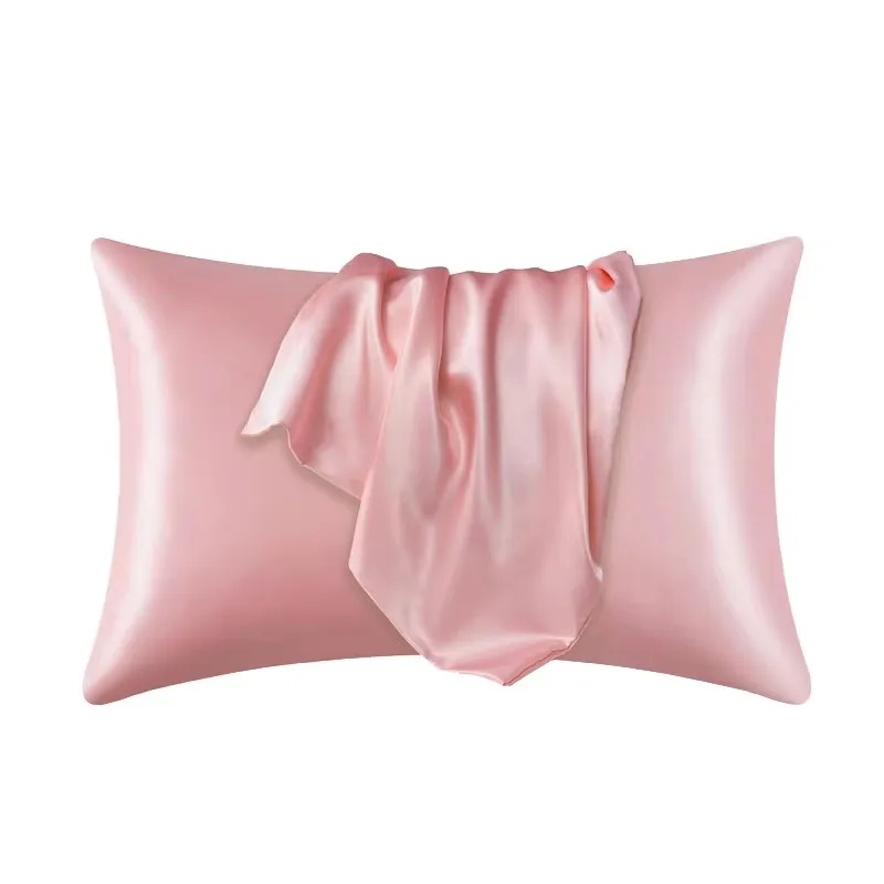 1/2 Buah Sarung Bantal Sutra S - Satin Silk Pillowcase Hair Skin ulasan dan harga