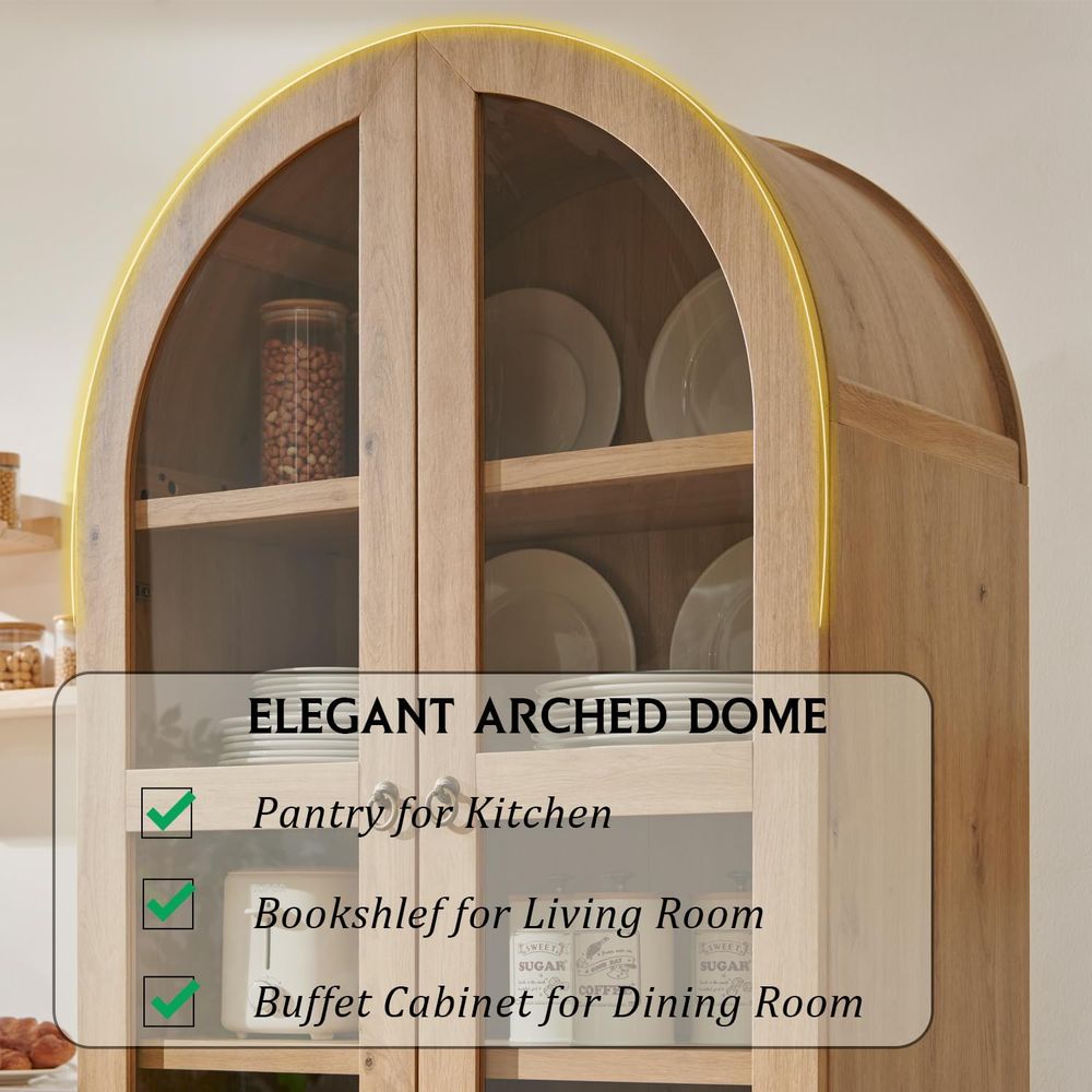 Lemari Dapur Lengkung Tinggi 7 - Kitchen ulasan dan harga