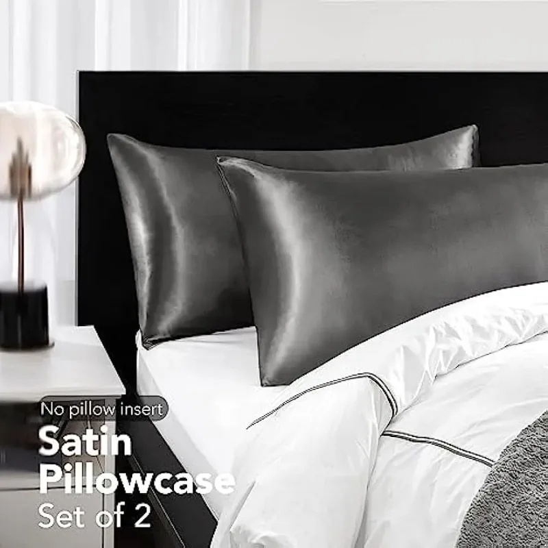 Sarung Bantal Sutra Satin untu - Satin Silk Pillowcase Hair Skin ulasan dan harga