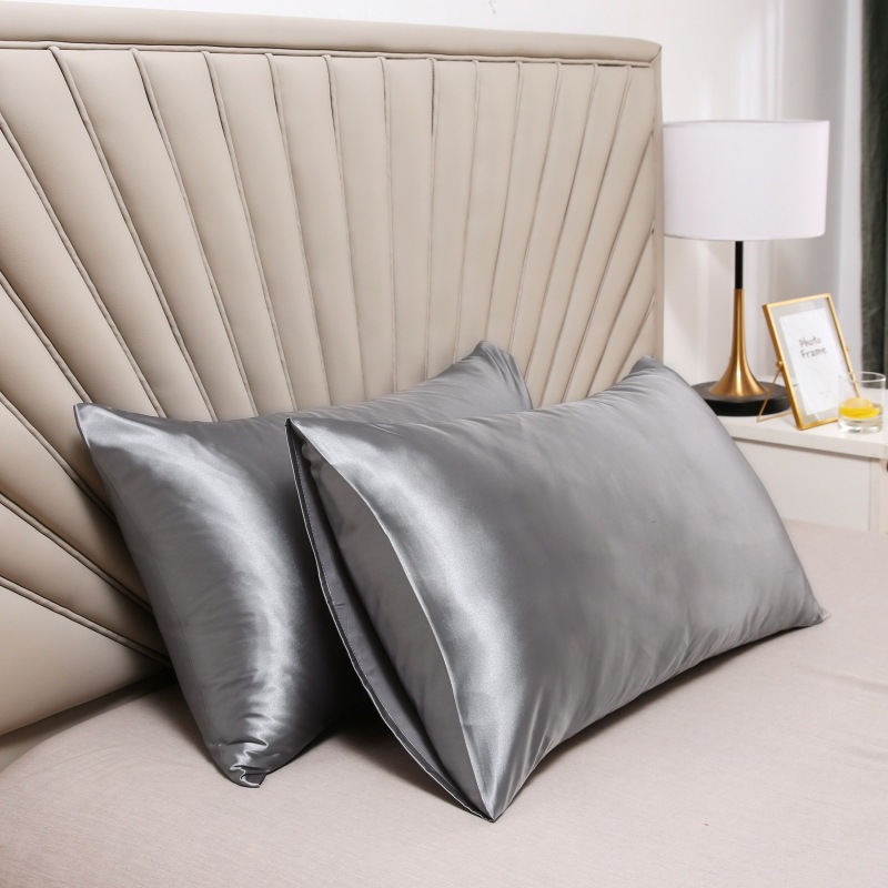 1/2 Buah Sarung Bantal Sutra S - Satin Silk Pillowcase Hair Skin ulasan dan harga