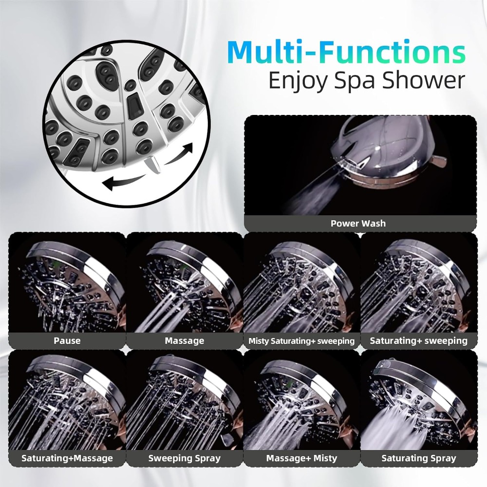 Kepala Pancuran Tekanan Tinggi - High Pressure Shower Head Handheld ulasan dan harga
