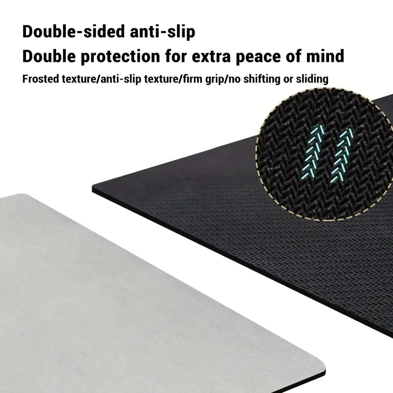 VIKAMA Keset Kamar Mandi Diato - Quick Dry Diatomite Bath Mat ulasan dan harga