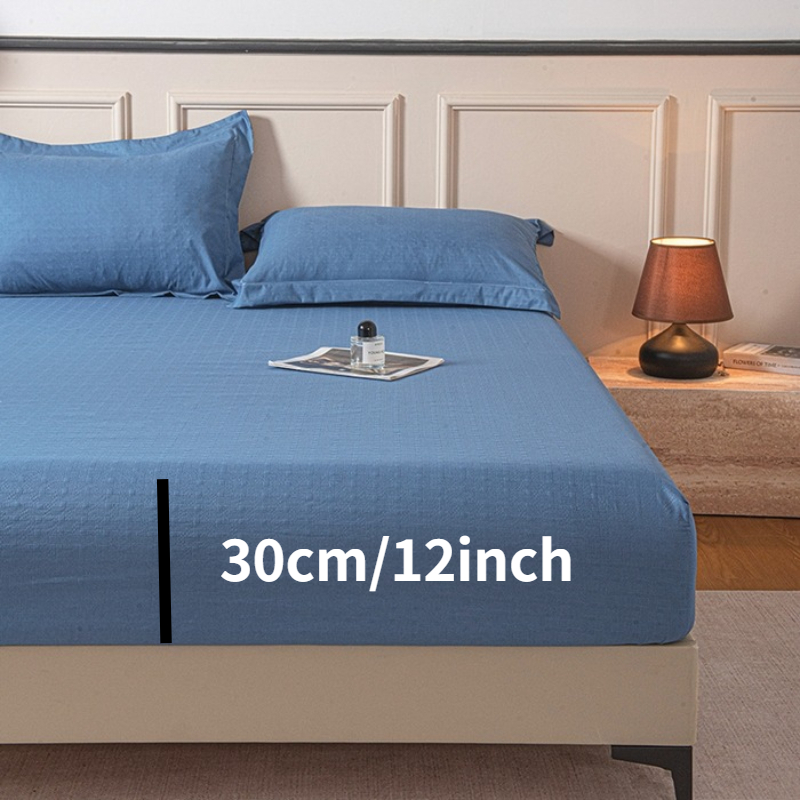 Sprei Kasur Mikrofiber Embos B - Fitted Bed Sheets Deep Pocket ulasan dan harga