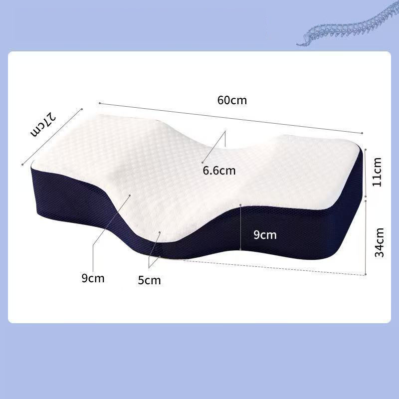 Bantal Pijat Ortopedi Cekung u - Memory Foam Orthopedic Pillow Neck Pain ulasan dan harga