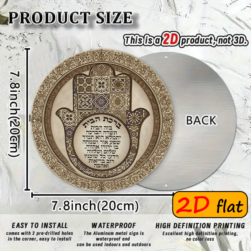 CIFBUY Hiasan Dinding Aluminiu - Home Decor ulasan dan harga