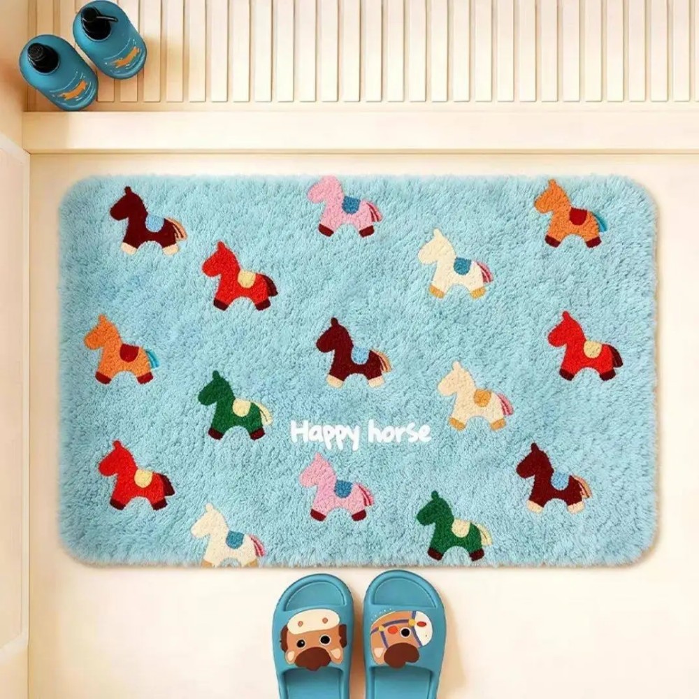 VIKAMA Keset Kamar Mandi Anti  - Quick Dry Diatomite Bath Mat ulasan dan harga