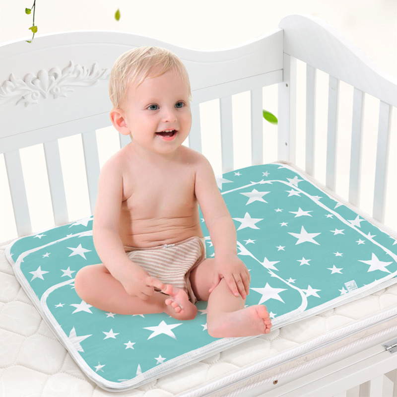 Popok bayi baru lahir dapat di - Waterproof Mattress Protector Breathable ulasan dan harga