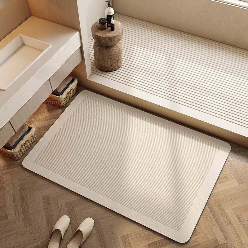 Keset Kamar Mandi Diatomite Su - Quick Dry Diatomite Bath Mat ulasan dan harga