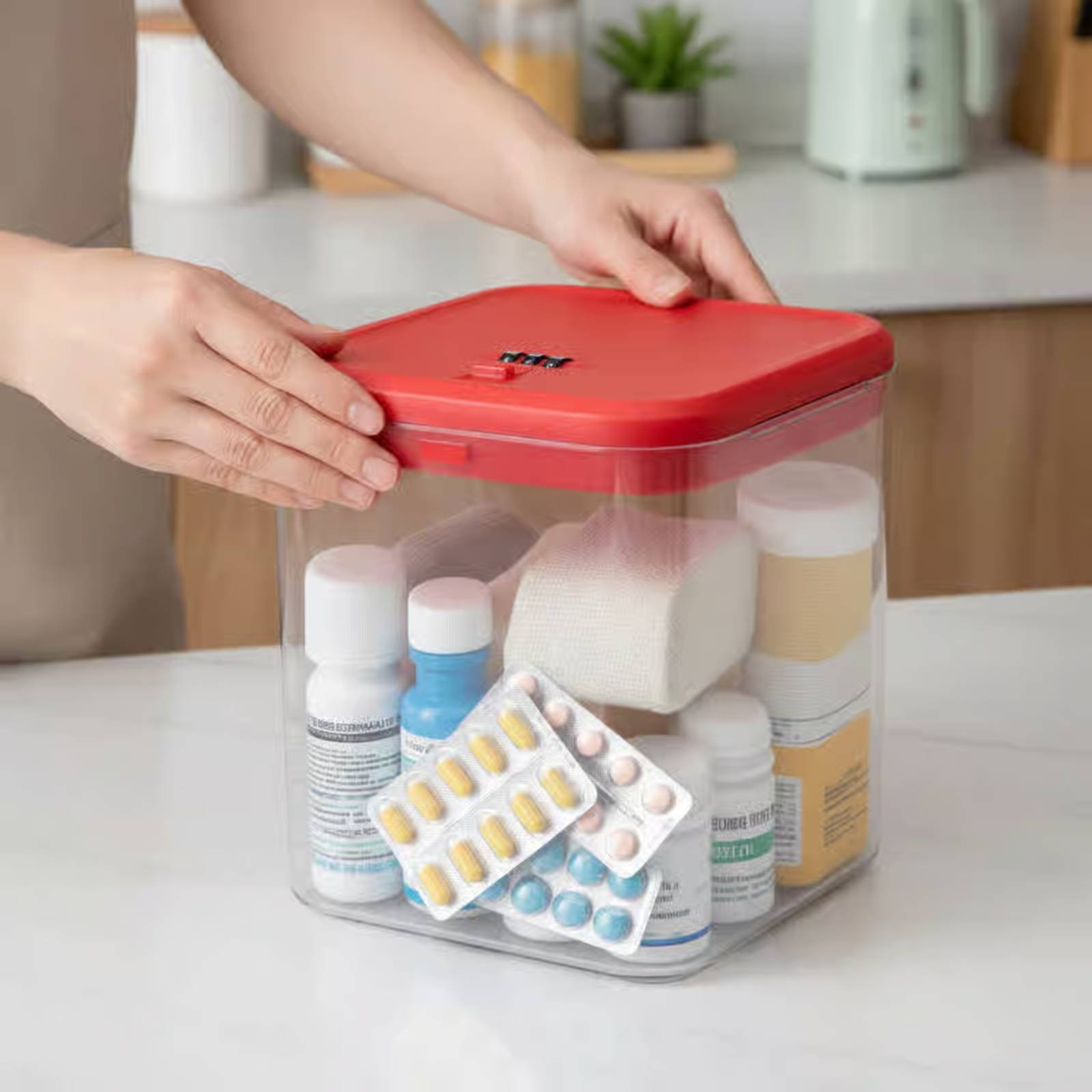 Kotak Penyimpanan Transparan y - Kitchen ulasan dan harga