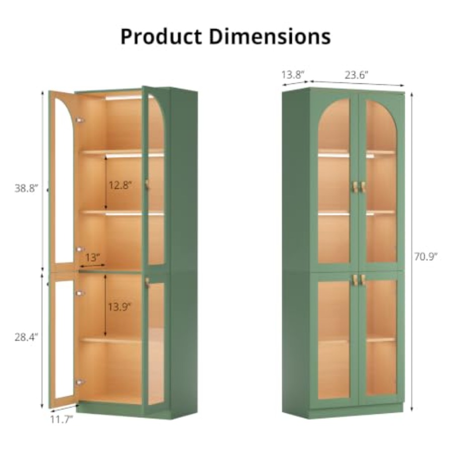 Lemari pajangan ruang tamu/kan - Storage & Organization ulasan dan harga