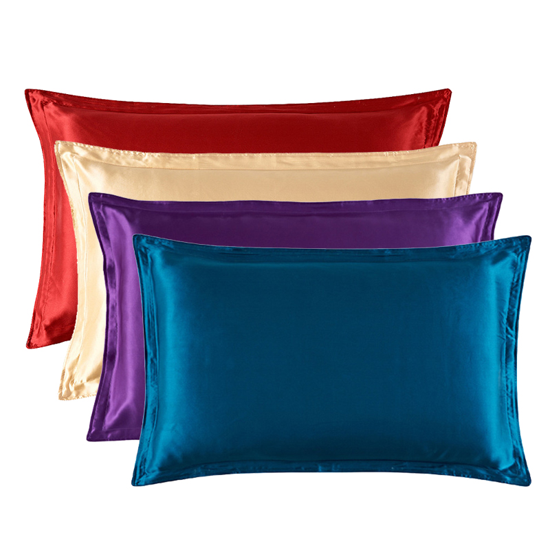 48x74cm sarung bantal kain per - Satin Silk Pillowcase Hair Skin ulasan dan harga