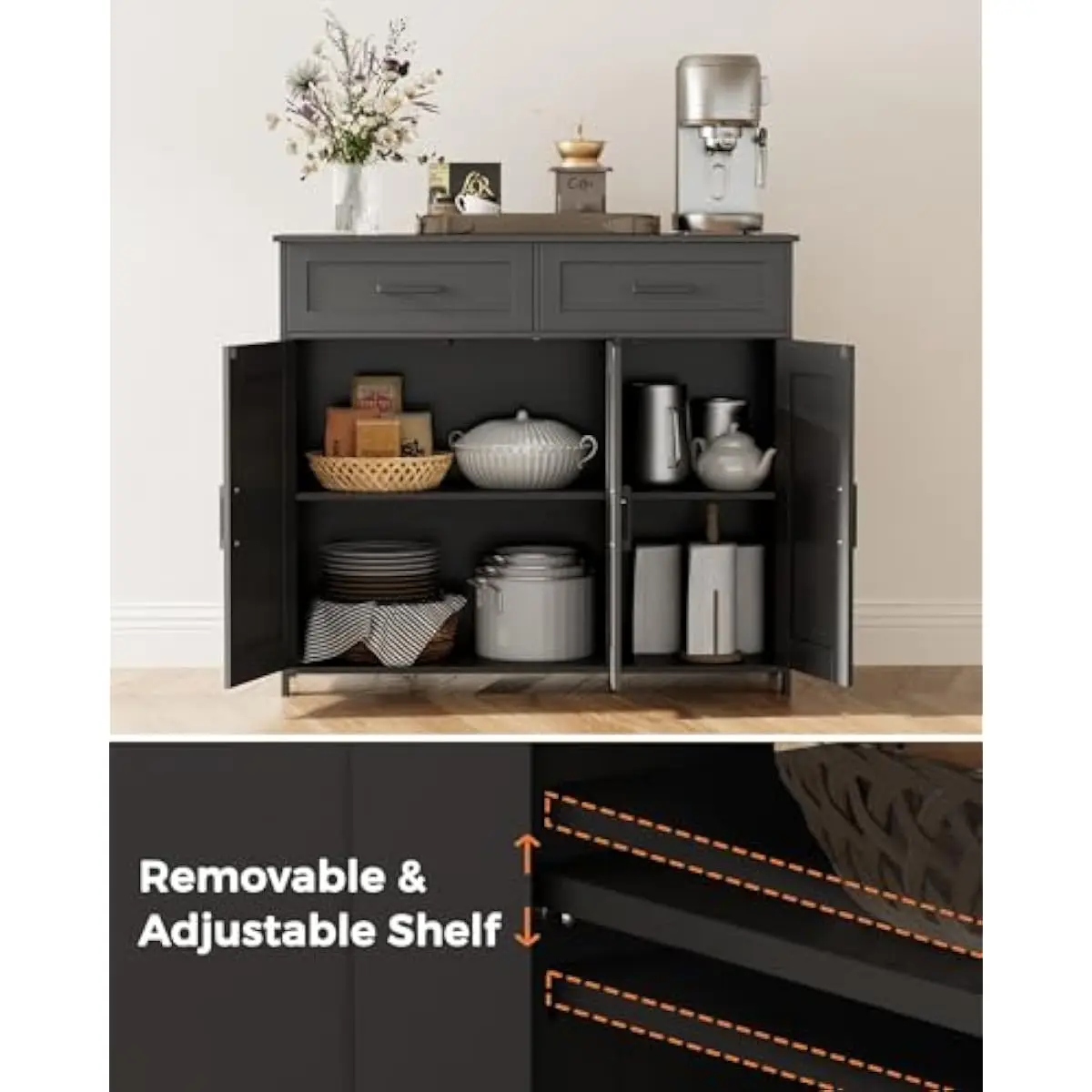 Lemari Penyimpanan Kopi dengan - Storage & Organization ulasan dan harga