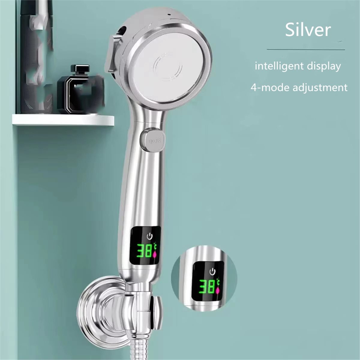 *AA99Z Shower Head Genggam Ber - High Pressure Shower Head Handheld ulasan dan harga