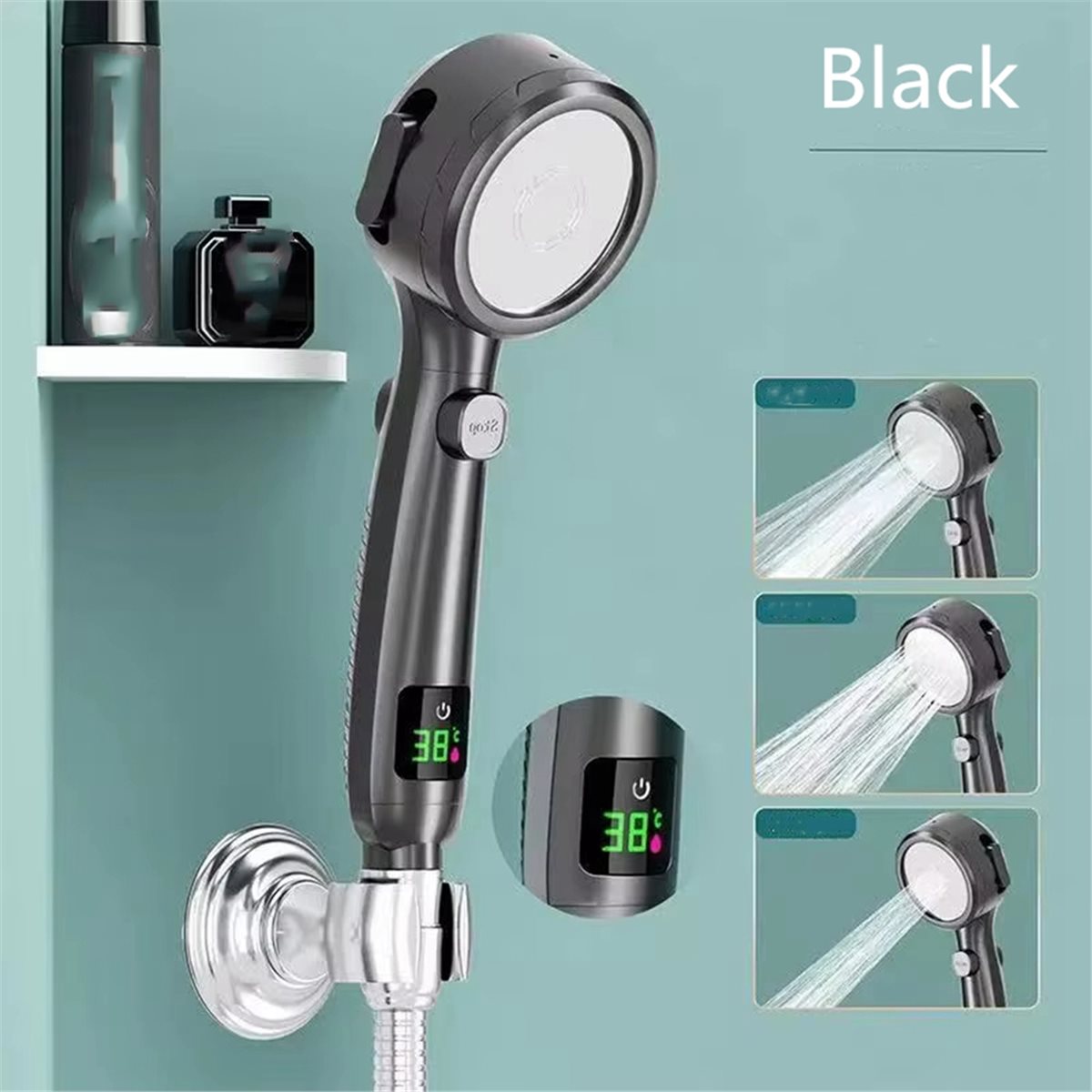 *AA99Z Shower Head Genggam Ber - High Pressure Shower Head Handheld ulasan dan harga