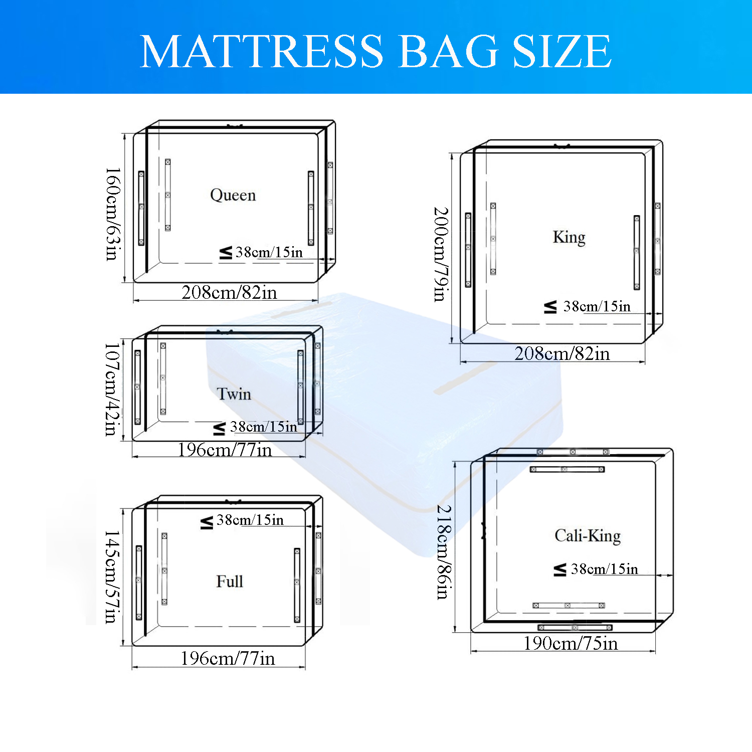 Tas Kasur untuk Pindahan dan P - Waterproof Mattress Protector Breathable ulasan dan harga