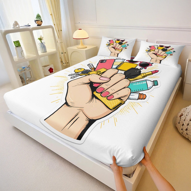 Set Sprei Urban Carry Essentia - Fitted Bed Sheets Deep Pocket ulasan dan harga